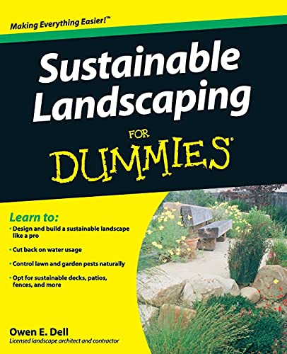 Read Sustainable Landscaping For Dummies, written by Owen E. Dell Read Sustainable Landscaping For Dummies, written by Owen E. Dell