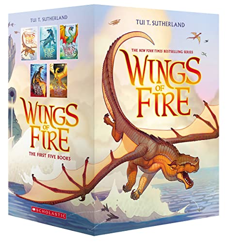 Read Wings of Fire Boxset, Books 1-5 (Wings of Fire), written by Tui T. Sutherland Read Wings of Fire Boxset, Books 1-5 (Wings of Fire), written by Tui T. Sutherland