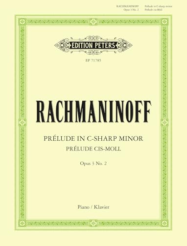 Read Prelude in C# minor Op.3 No. 2, written by Sergei Rachmaninoff Read Prelude in C# minor Op.3 No. 2, written by Sergei Rachmaninoff