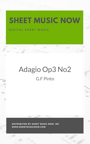 Read Adagio Op3 No2, written by G.F Pinto Read Adagio Op3 No2, written by G.F Pinto