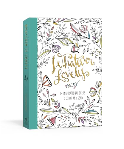 Read Whatever Is Lovely Postcard Book: Twenty-Four Inspirational Cards to Color and Send: Postcards, written by Ink & Willow Read Whatever Is Lovely Postcard Book: Twenty-Four Inspirational Cards to Color and Send: Postcards, written by Ink & Willow