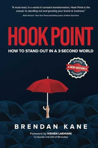 Read Hook Point: How to Stand Out in a 3-Second World, written by Brendan Kane Read Hook Point: How to Stand Out in a 3-Second World, written by Brendan Kane
