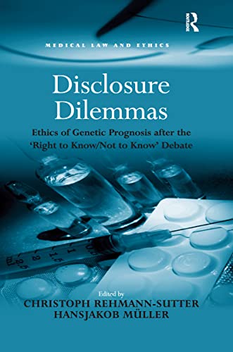 Read Disclosure Dilemmas (Medical Law and Ethics), written by Hansjakob Müller