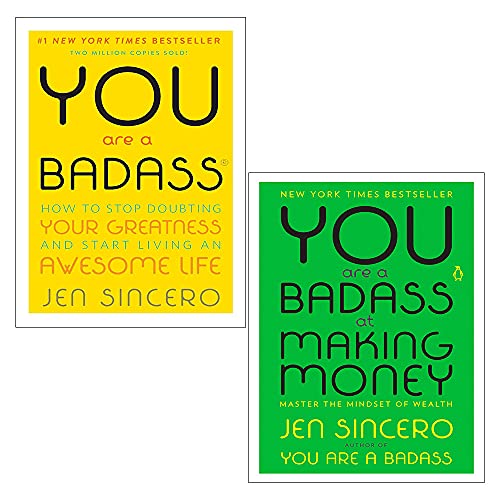 Read You Are a Badass & You Are a Badass at Making Money 2 Books Collection Set, written by Jen Sincero Read You Are a Badass & You Are a Badass at Making Money 2 Books Collection Set, written by Jen Sincero