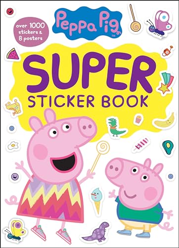 Read Peppa Pig Super Sticker Book: Over 1000 Stickers & 8 Posters, written by Golden Books Read Peppa Pig Super Sticker Book: Over 1000 Stickers & 8 Posters, written by Golden Books