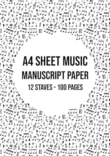 Read Music Manuscript Paper A4: 12 Stave / Staff Manuscript Pad | 100 Page Sheet Music Book, written by Music Mania Publishing Read Music Manuscript Paper A4: 12 Stave / Staff Manuscript Pad | 100 Page Sheet Music Book, written by Music Mania Publishing