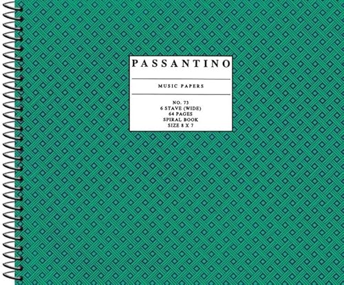 Read 73. Spiral Book 6-stave: Passantino Manuscript Paper (Passantino Manuscript Papers), written by Music Sales