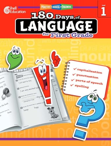 Read Shell Education 180 Days of Language for First Grade (180 Days of Practice), written by Shell Education Read Shell Education 180 Days of Language for First Grade (180 Days of Practice), written by Shell Education