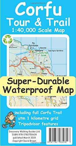 Read Corfu Tour & Trail Super-Durable Map (2nd ed), written by David Brawn