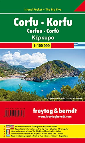 Read Corfu : Island Pocket Map + The Big Five, written by Freytag & Berndt Read Corfu : Island Pocket Map + The Big Five, written by Freytag & Berndt