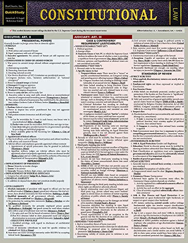 Read Constitutional Law, written by Inc. BarCharts Publishing Read Constitutional Law, written by Inc. BarCharts Publishing