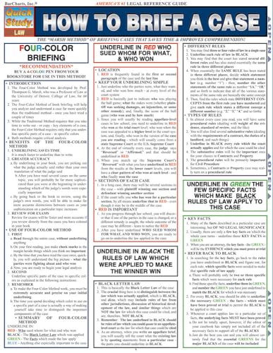 Read How To Brief A Case: QuickStudy Laminated Reference Guide (QuickStudy: Law), written by Jeffrey Davis Read How To Brief A Case: QuickStudy Laminated Reference Guide (QuickStudy: Law), written by Jeffrey Davis