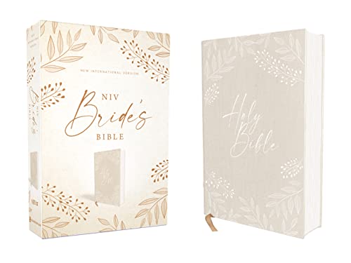 Read NIV, Bride's Bible, Cloth over Board, Cream, Red Letter, Comfort Print, written by Zondervan Read NIV, Bride's Bible, Cloth over Board, Cream, Red Letter, Comfort Print, written by Zondervan