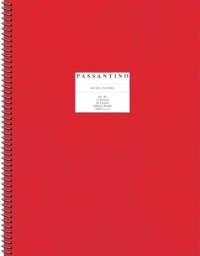 Read Spiral Book 12-Stave Passantino Manuscript Paper | High-Quality Staff Paper for Composers, Students and Musicians (Passantino Music Papers), written by Various Read Spiral Book 12-Stave Passantino Manuscript Paper | High-Quality Staff Paper for Composers, Students and Musicians (Passantino Music Papers), written by Various
