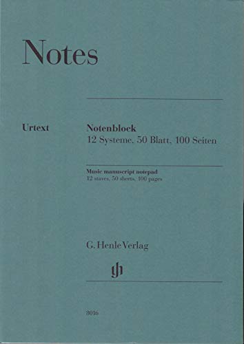 Read Henle Music Manuscript Notepad 12 Staves, 50 Sheets (Multilingual Edition), written by G. Henle Read Henle Music Manuscript Notepad 12 Staves, 50 Sheets (Multilingual Edition), written by G. Henle