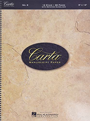 Read Carta Manuscript Paper No. 9 - Basic, written by Hal Leonard Corp. Read Carta Manuscript Paper No. 9 - Basic, written by Hal Leonard Corp.