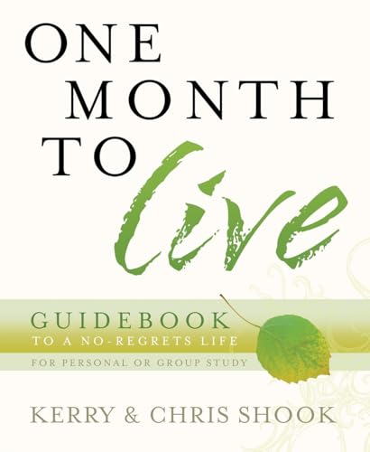 Read One Month to Live Guidebook: To a No-Regrets Life, written by Kerry Shook; Chris Shook Read One Month to Live Guidebook: To a No-Regrets Life, written by Kerry Shook; Chris Shook