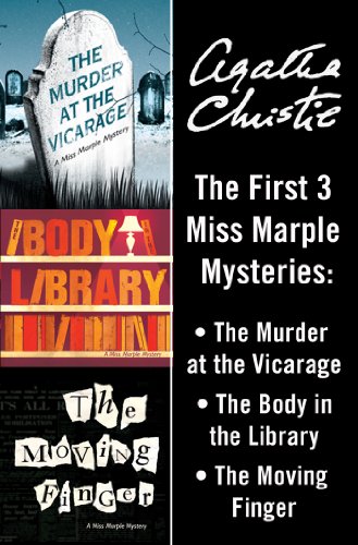 Read Miss Marple Bundle: The Murder at the Vicarage, The Body in the Library, and The Moving Finger (Miss Marple Mysteries), written by Agatha Christie Read Miss Marple Bundle: The Murder at the Vicarage, The Body in the Library, and The Moving Finger (Miss Marple Mysteries), written by Agatha Christie