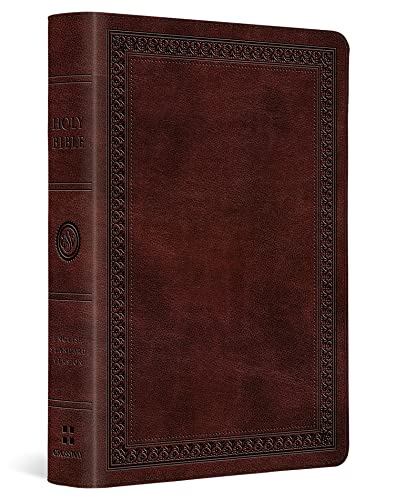 Read ESV Large Print Compact Bible (TruTone, Mahogany, Border Design), written by ESV Bibles