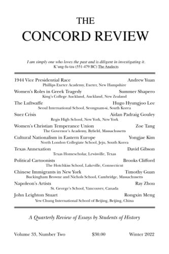 Read The Concord Review: V33, No. 2, Winter, written by The Concord Review Read The Concord Review: V33, No. 2, Winter, written by The Concord Review