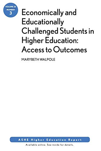 Read ASHE Higher Ed Report V33 N 3 2007, written by Marybeth Walpole Read ASHE Higher Ed Report V33 N 3 2007, written by Marybeth Walpole