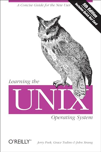 Read Learning the Unix Operating System: A Concise Guide for the New User, written by Jerry Peek; Grace Todino; John Strang Read Learning the Unix Operating System: A Concise Guide for the New User, written by Jerry Peek; Grace Todino; John Strang