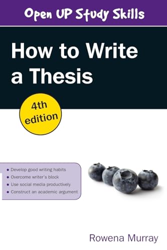 Read How to Write a Thesis, 4th Edition, written by Murray Read How to Write a Thesis, 4th Edition, written by Murray