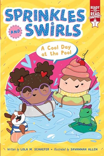 Read A Cool Day at the Pool: Ready-to-Read Graphics Level 1 (Sprinkles and Swirls), written by Lola M. Schaefer Read A Cool Day at the Pool: Ready-to-Read Graphics Level 1 (Sprinkles and Swirls), written by Lola M. Schaefer