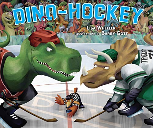 Read Dino-Hockey (Dino-Sports), written by Lisa Wheeler