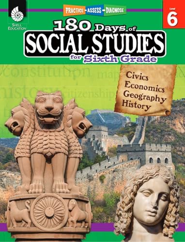 Read 180 DaysT: Social Studies, Civics for 6th Grade Practice Workbook for Classroom and Home, Cool and Fun Practice Created by Teachers (180 Days of Practice), written by N/A