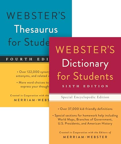 Read Webster's For Students Dictionary/Thesaurus Shrink-Wrapped Set, written by Editors of Merriam-Webster Read Webster's For Students Dictionary/Thesaurus Shrink-Wrapped Set, written by Editors of Merriam-Webster