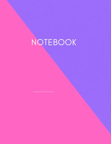 Read Pink+Purple 2-Toned Notebook: Size 8.5x11-Wide Ruled Paper : 100 Pages, written by S.G Publishing Read Pink+Purple 2-Toned Notebook: Size 8.5x11-Wide Ruled Paper : 100 Pages, written by S.G Publishing