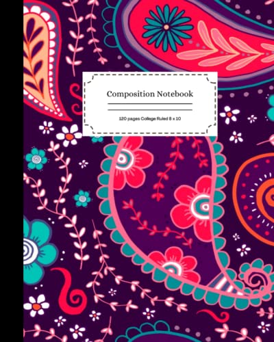 Read Pink-Purple Paisley Composition Notebook For Girls And Boys, Teens And Adults - Elementary, High School, College, Office & School Supplies, written by L.E Publishing Read Pink-Purple Paisley Composition Notebook For Girls And Boys, Teens And Adults - Elementary, High School, College, Office & School Supplies, written by L.E Publishing