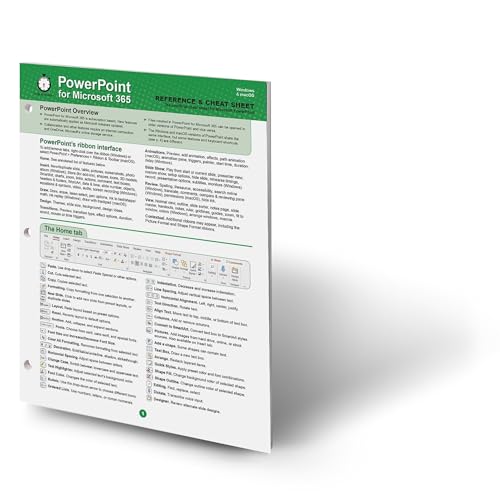 Read PowerPoint for Microsoft 365 Reference and Cheat Sheet: The unofficial cheat sheet reference for Microsoft PowerPoint, written by In 30 Minutes Read PowerPoint for Microsoft 365 Reference and Cheat Sheet: The unofficial cheat sheet reference for Microsoft PowerPoint, written by In 30 Minutes