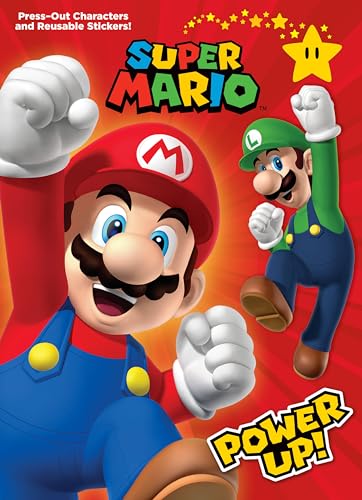 Read Super Mario: Power Up! (Nintendo®): Press-Out Characters and Reusable Stickers!, written by Random House