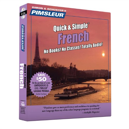 Read Pimsleur French Quick & Simple Course - Level 1 Lessons 1-8 CD: Learn to Speak and Understand French with Pimsleur Language Programs (1), written by Pimsleur Read Pimsleur French Quick & Simple Course - Level 1 Lessons 1-8 CD: Learn to Speak and Understand French with Pimsleur Language Programs (1), written by Pimsleur
