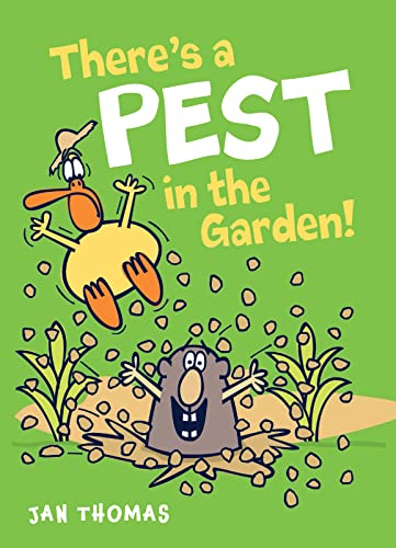 Read There's a Pest in the Garden! (The Giggle Gang), written by Jan Thomas Read There's a Pest in the Garden! (The Giggle Gang), written by Jan Thomas