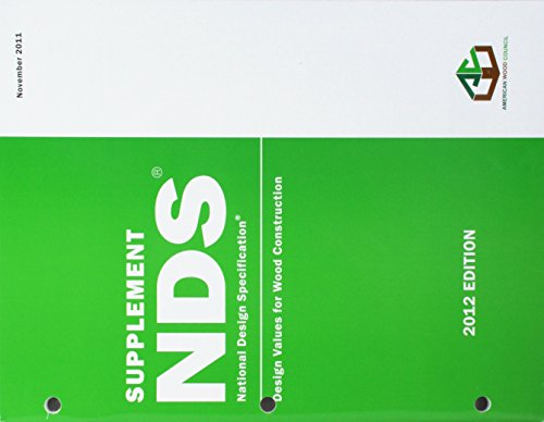 Read Supplement NDS National Design Specification. Design Values for Wood Construction, written by American Wood Council Read Supplement NDS National Design Specification. Design Values for Wood Construction, written by American Wood Council