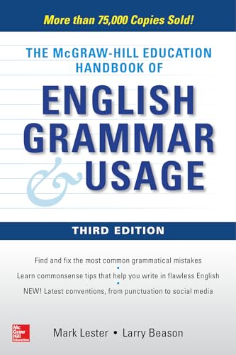 Read McGraw-Hill Education Handbook of English Grammar & Usage, written by Mark Lester