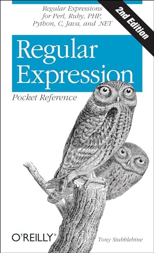 Read Regular Expression Pocket Reference: Regular Expressions for Perl, Ruby, PHP, Python, C, Java and .NET, written by Tony Stubblebine