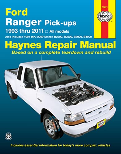 Read Ford Ranger Pick-Ups (93-11) Haynes Repair Manual (USA) (Paperback), written by Editors of Haynes Manuals