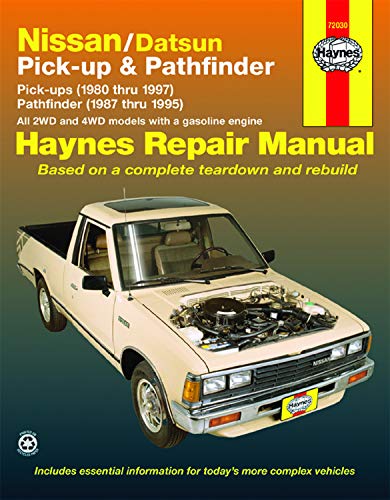 Read Nissan/Datsun Pickup (80-97),Pathfinder (87-95) Haynes Manual (USA) (Paperback), written by John Haynes Read Nissan/Datsun Pickup (80-97),Pathfinder (87-95) Haynes Manual (USA) (Paperback), written by John Haynes