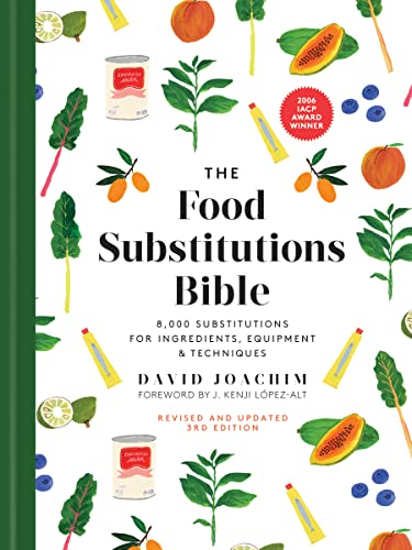 Read The Food Substitutions Bible: 8,000 Substitutions for Ingredients, Equipment and Techniques, written by David Joachim Read The Food Substitutions Bible: 8,000 Substitutions for Ingredients, Equipment and Techniques, written by David Joachim
