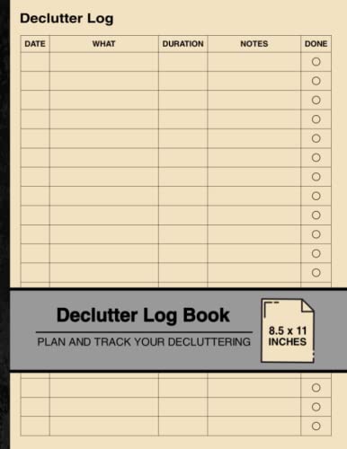 Read Declutter Log Book: Simple Declutter Logbook | Plan and Track Your Decluttering | Large, written by T P Believer Read Declutter Log Book: Simple Declutter Logbook | Plan and Track Your Decluttering | Large, written by T P Believer