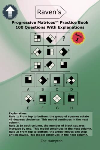 Read Raven's Progressive MatricesT Practice Book: Prepare With 100 RPM/SPM/APM IQ Questions With Explanations (IQ Tests series), written by Zoe Hampton Read Raven's Progressive MatricesT Practice Book: Prepare With 100 RPM/SPM/APM IQ Questions With Explanations (IQ Tests series), written by Zoe Hampton