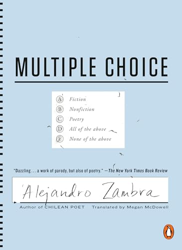 Read Multiple Choice, written by Alejandro Zambra Read Multiple Choice, written by Alejandro Zambra