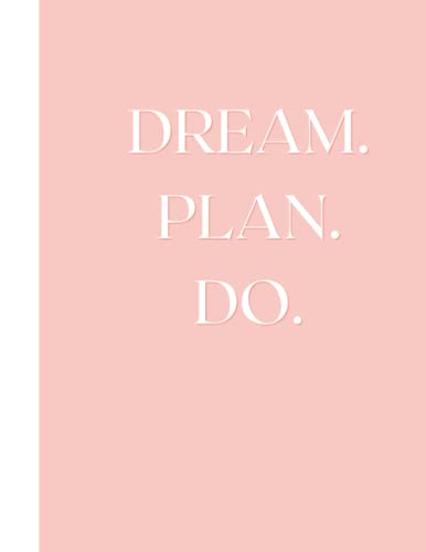 Read dream plan do pink notebook for girlbosses: dot grid journal, written by Sunset Rose Studios