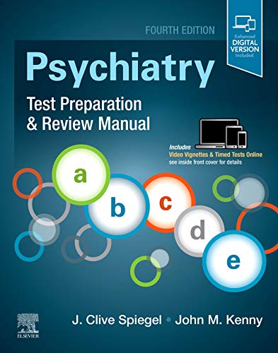 Read Psychiatry Test Preparation and Review Manual, written by J Clive Spiegel MD; John M. Kenny MD Read Psychiatry Test Preparation and Review Manual, written by J Clive Spiegel MD; John M. Kenny MD