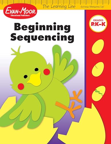 Read Learning Line: Beginning Sequencing, Prek - Kindergarten Workbook, written by Evan Moor Read Learning Line: Beginning Sequencing, Prek - Kindergarten Workbook, written by Evan Moor