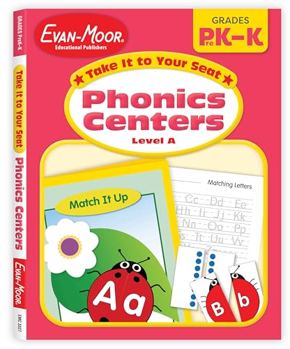 Read Take It to Your Seat Phonics Centers, Grades PreK-K, written by Evan Moor Read Take It to Your Seat Phonics Centers, Grades PreK-K, written by Evan Moor